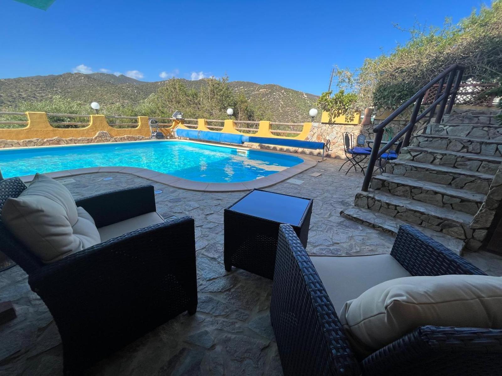 Villa Vittoria With Private Heated Swimming Pool Complete With Hidromassage For Exclusive Use , Sea View, 150 Meters From The Beach Torre delle Stelle Exterior foto